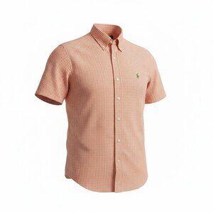 RALPH LAUREN Men’s Short Sleeve Classic Fit Shirt - M